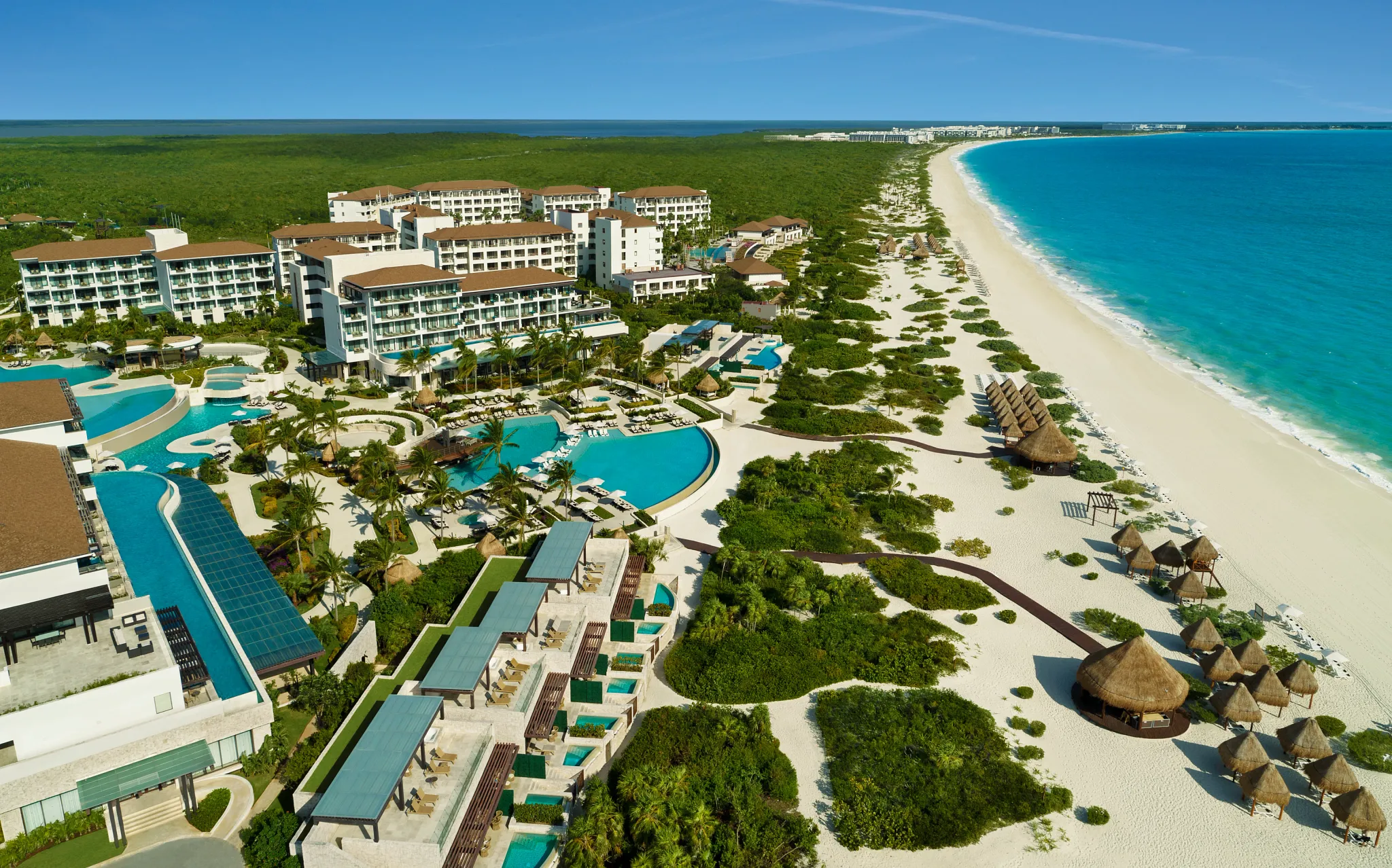 Aerial view of Dreams Playa Mujeres Golf and Spa Resort